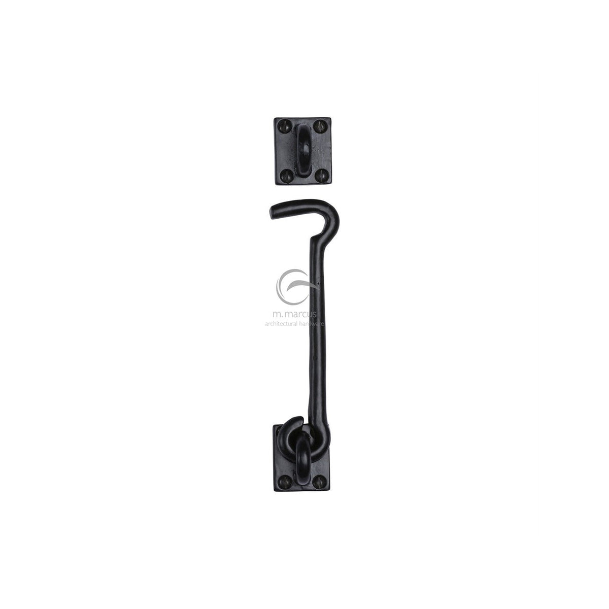 Cabin Hook Black Iron - Matt Black - 106 mm