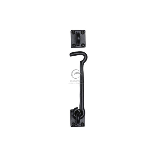 Cabin Hook Black Iron - Matt Black - 106 mm