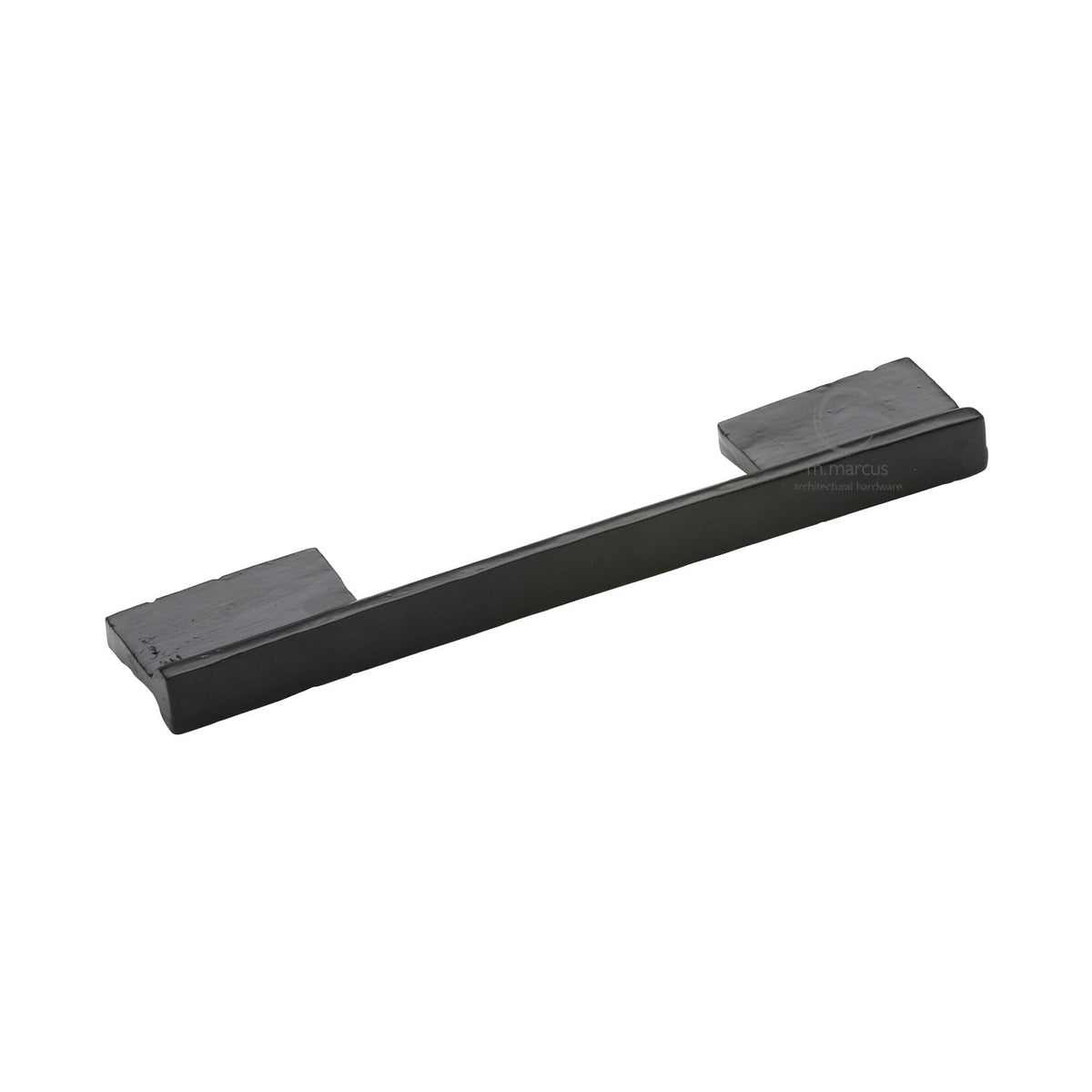Matt Black Iron Anvil Cabinet Pull Handle by M Marcus - Heritage Brass