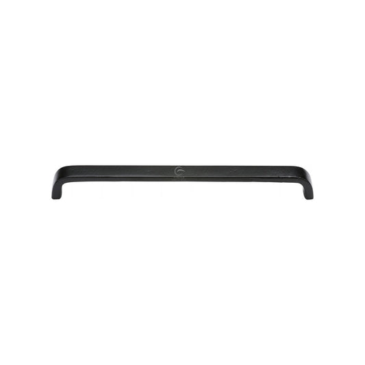 Matt Black Iron Apollo Cabinet Pull Handle by M Marcus - Heritage Brass