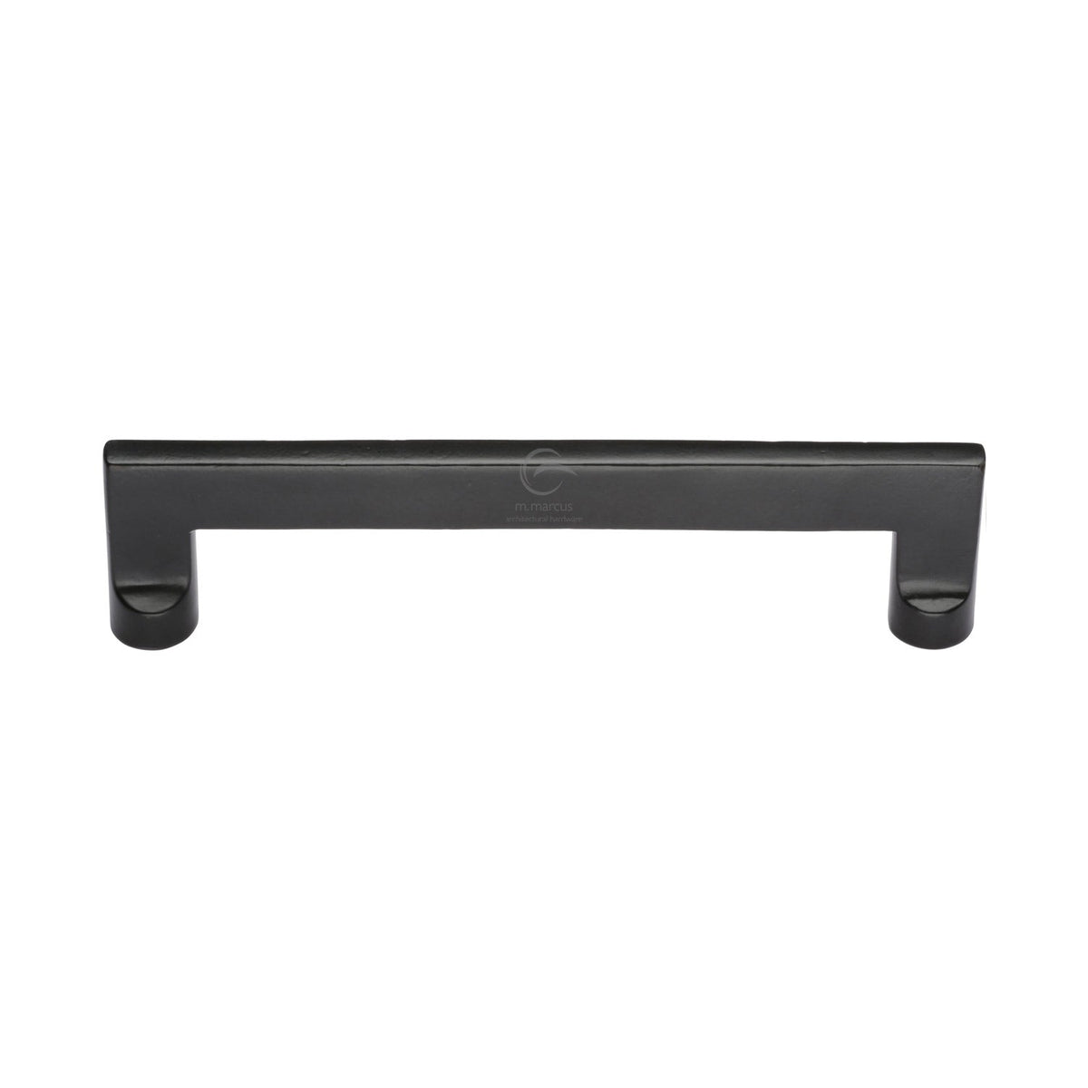 Matt Black Iron Apollo Cabinet Pull Handle by M Marcus - Heritage Brass