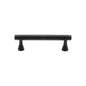 Matt Black Iron Hexagon Cabinet Pull Handle by M Marcus - Heritage Brass