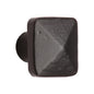 Matt Black Iron Pyramid Cabinet Knob by M Marcus - Heritage Brass