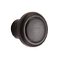 Matt Black Iron Newport Cabinet Knob by M Marcus - Heritage Brass