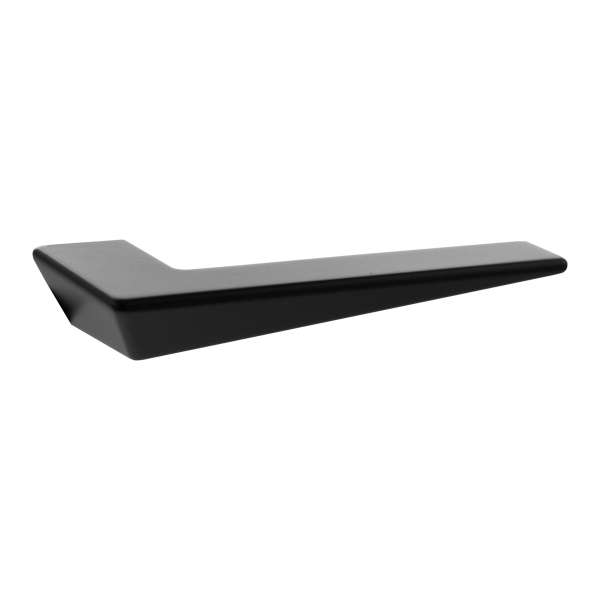 Forme Naxos Lever Door Handle on Concealed Square Rose - Matt Black - Default