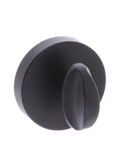 CleanTouch Anti-Bac WC Turn and Release on Minimal Round Rose - Matt Black - Default