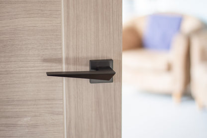 Forme Naxos Lever Door Handle on Minimal Square Rose - additional image