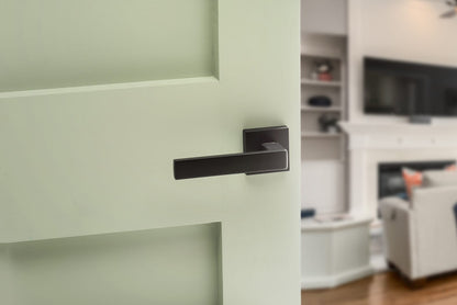 Forme Asti Lever Door Handle on Minimal Square Rose - additional image