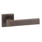 Forme Asti Lever Door Handle on Minimal Square Rose - Urban Bronze - Default