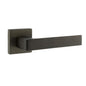 Forme Asti Lever Door Handle on Minimal Square Rose - Urban Dark Bronze - Default