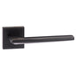 Forme Boston Lever Door Handle on Minimal Square Rose - Matt Black - Default