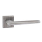 Forme Boston Lever Door Handle on Minimal Square Rose - Urban Graphite - Default