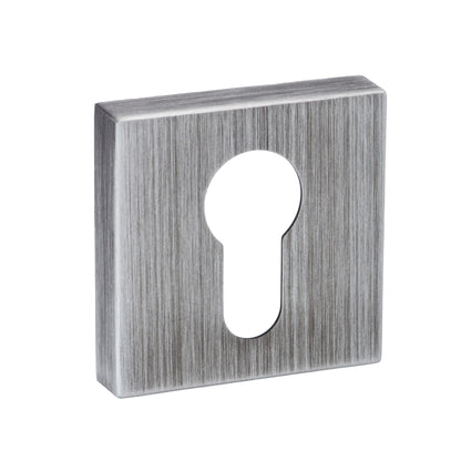 Forme Euro Escutcheons on Minimal Square Rose - Urban Graphite - Default