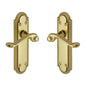 Gainsborough Door Handle on Plate by M Marcus - Heritage Brass