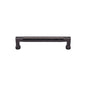 Hammered Bauhaus Cabinet Pull by M Marcus - Heritage Brass