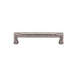 Hammered Bauhaus Cabinet Pull by M Marcus - Heritage Brass