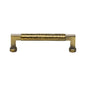 Hammered Bauhaus Cabinet Pull by M Marcus - Heritage Brass
