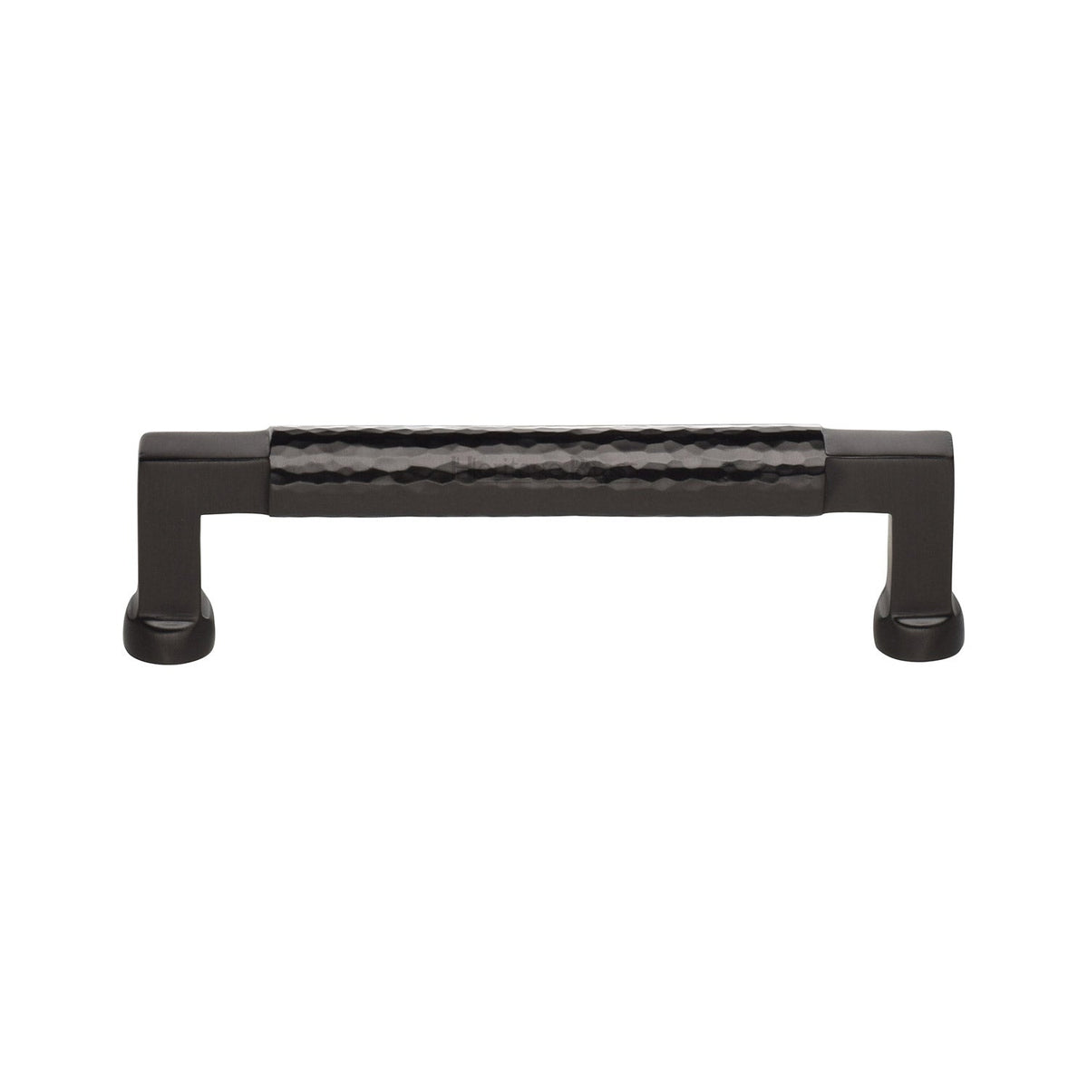 Hammered Bauhaus Cabinet Pull by M Marcus - Heritage Brass