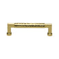Hammered Bauhaus Cabinet Pull by M Marcus - Heritage Brass