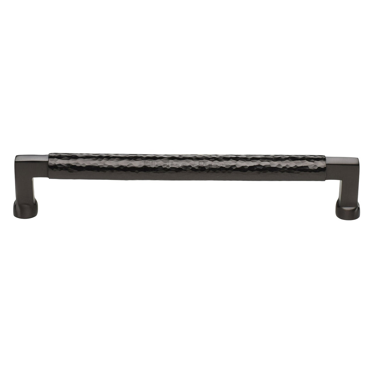 Hammered Bauhaus Cabinet Pull by M Marcus - Heritage Brass