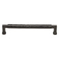 Hammered Bauhaus Cabinet Pull by M Marcus - Heritage Brass