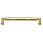 Hammered Bauhaus Cabinet Pull by M Marcus - Heritage Brass