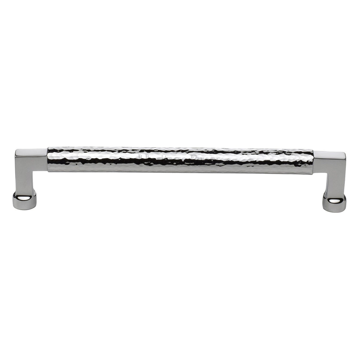 Hammered Bauhaus Cabinet Pull by M Marcus - Heritage Brass
