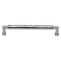 Hammered Bauhaus Cabinet Pull by M Marcus - Heritage Brass