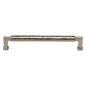 Hammered Bauhaus Cabinet Pull by M Marcus - Heritage Brass