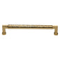 Hammered Bauhaus Cabinet Pull by M Marcus - Heritage Brass