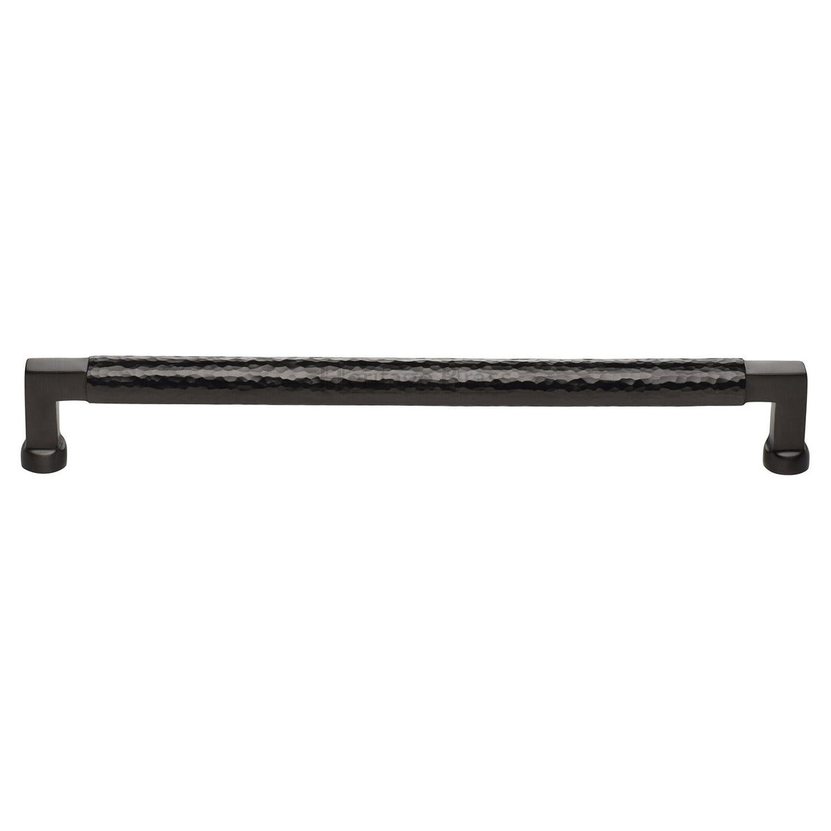 Hammered Bauhaus Cabinet Pull by M Marcus - Heritage Brass