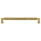 Hammered Bauhaus Cabinet Pull by M Marcus - Heritage Brass