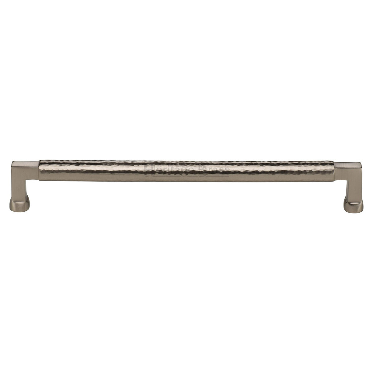 Hammered Bauhaus Cabinet Pull by M Marcus - Heritage Brass