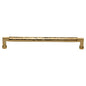Hammered Bauhaus Cabinet Pull by M Marcus - Heritage Brass