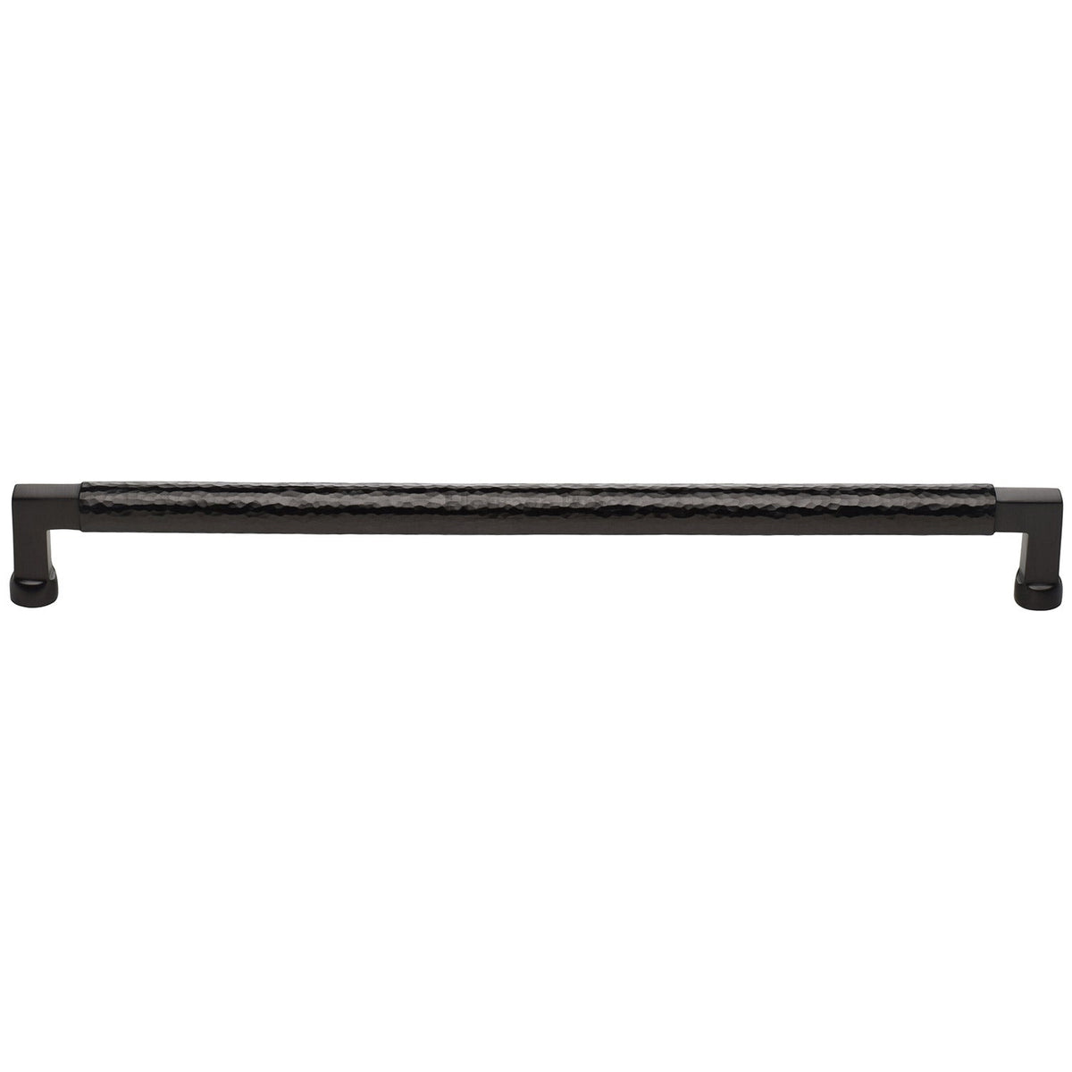 Hammered Bauhaus Cabinet Pull by M Marcus - Heritage Brass