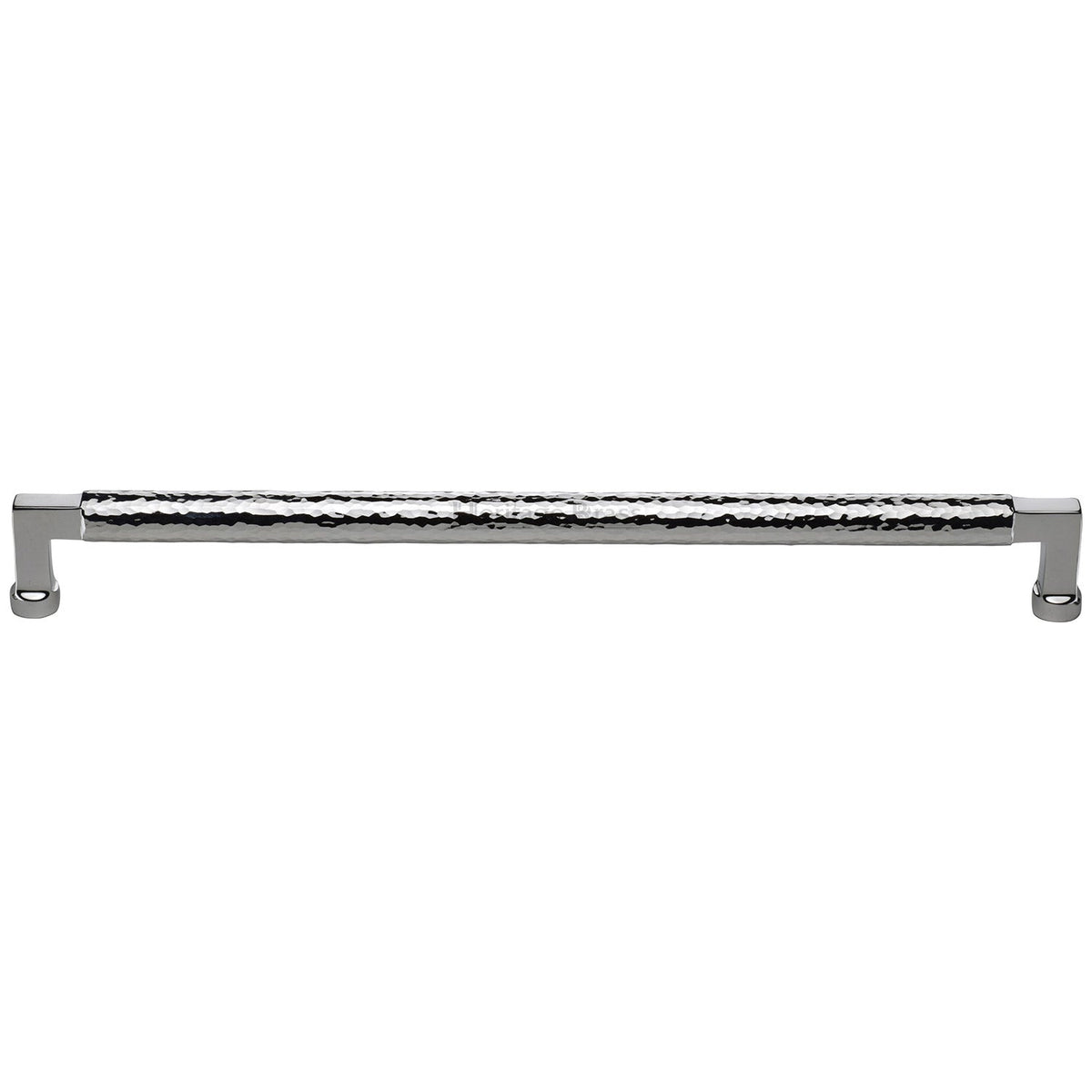 Hammered Bauhaus Cabinet Pull by M Marcus - Heritage Brass