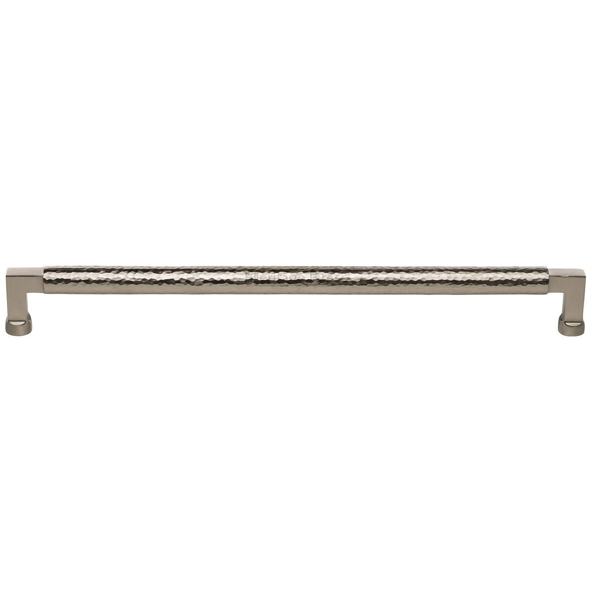 Hammered Bauhaus Cabinet Pull by M Marcus - Heritage Brass