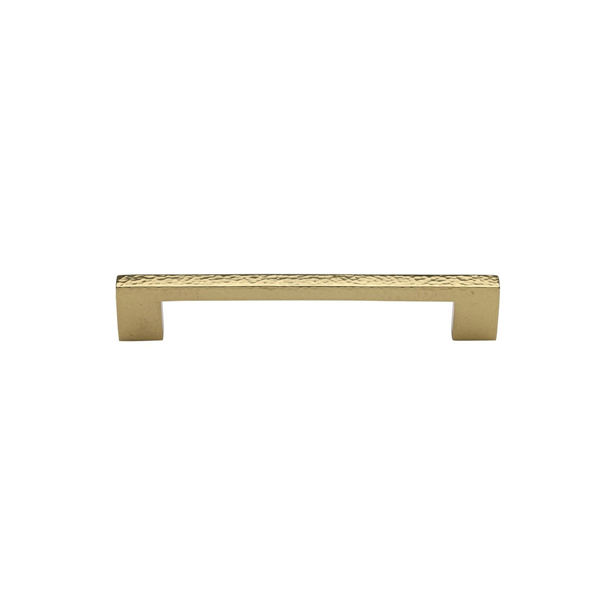 Metro Cabinet Pull Hammered Design by M Marcus - Heritage Brass