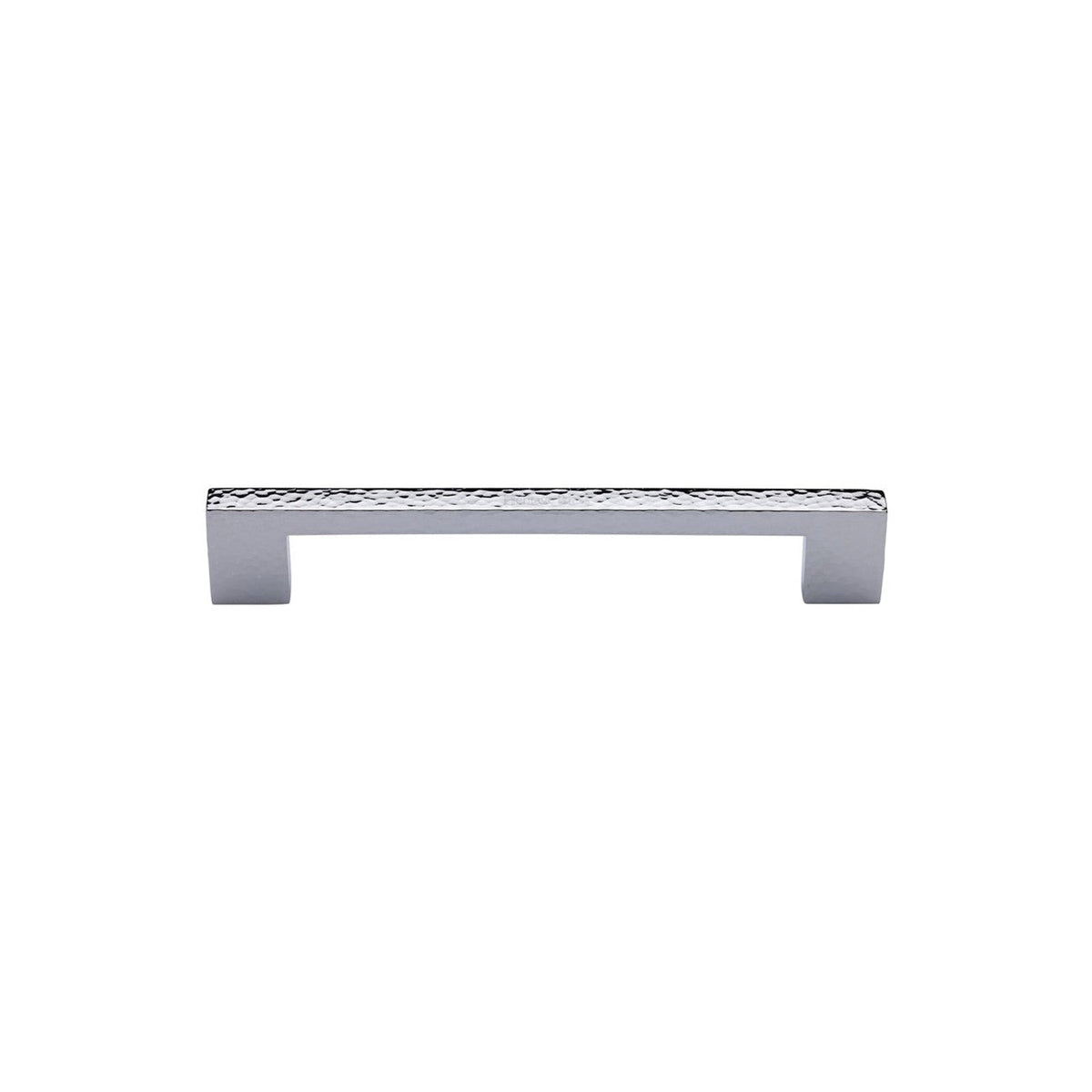 Metro Cabinet Pull Hammered Design by M Marcus - Heritage Brass