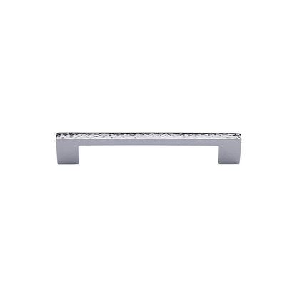 Metro Cabinet Pull Hammered Design by M Marcus - Heritage Brass