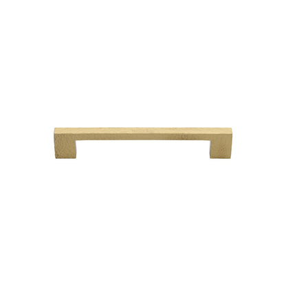 Metro Cabinet Pull Hammered Design by M Marcus - Heritage Brass
