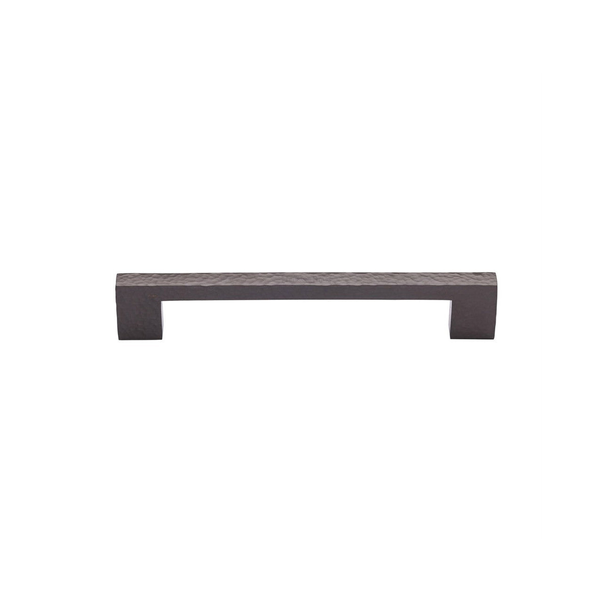 Metro Cabinet Pull Hammered Design by M Marcus - Heritage Brass