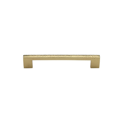 Metro Cabinet Pull Hammered Design by M Marcus - Heritage Brass