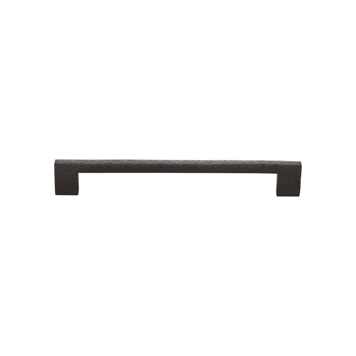 Metro Cabinet Pull Hammered Design by M Marcus - Heritage Brass
