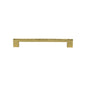 Metro Cabinet Pull Hammered Design by M Marcus - Heritage Brass