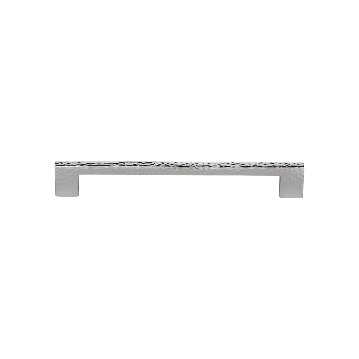 Metro Cabinet Pull Hammered Design by M Marcus - Heritage Brass