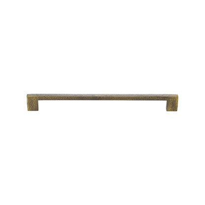 Metro Cabinet Pull Hammered Design by M Marcus - Heritage Brass