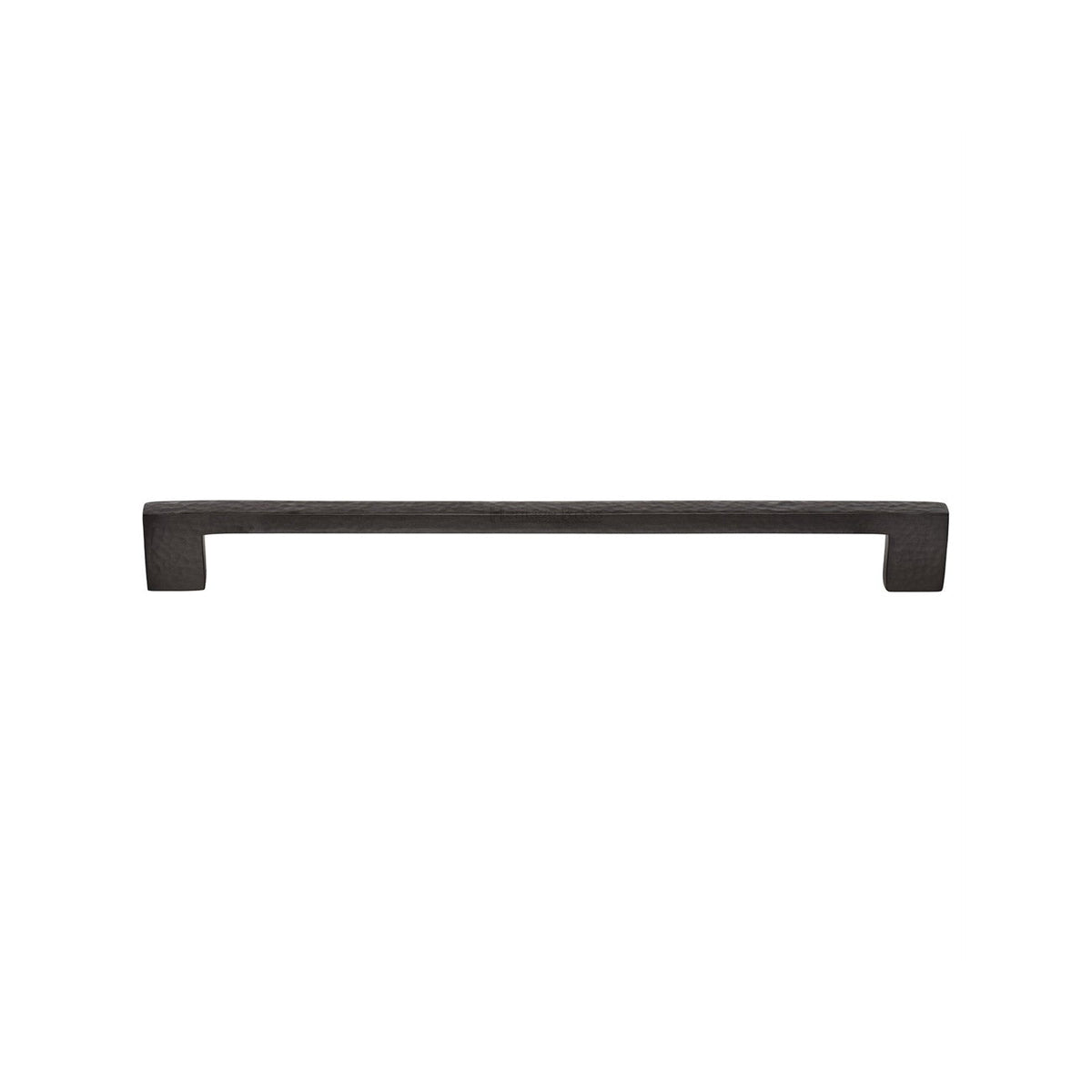 Metro Cabinet Pull Hammered Design by M Marcus - Heritage Brass