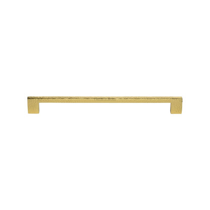 Metro Cabinet Pull Hammered Design by M Marcus - Heritage Brass