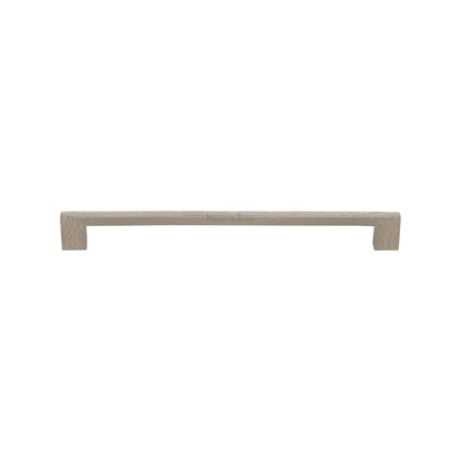 Metro Cabinet Pull Hammered Design by M Marcus - Heritage Brass
